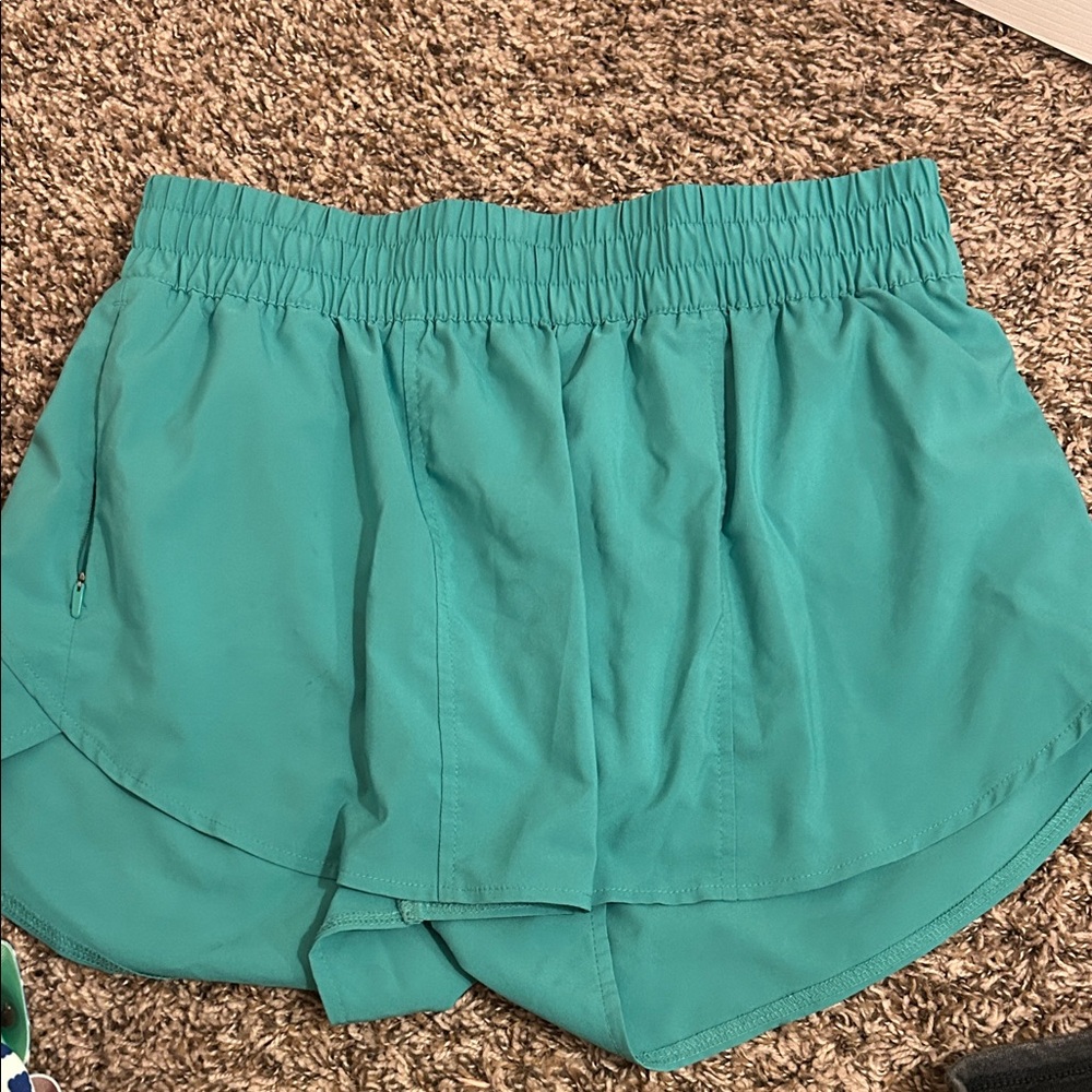 All in Motion Turquoise Athletic Shorts